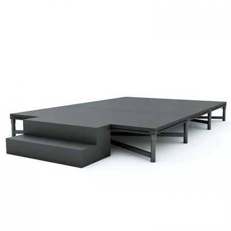 stage platform size : 2x1 m
