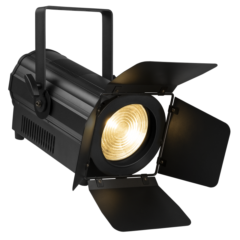 Fresnel light with blinders Fresnel light with blinders